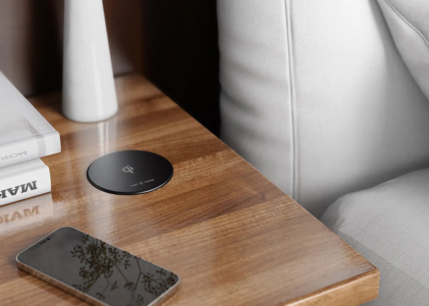 10 Watt In-desk Wireless Charger