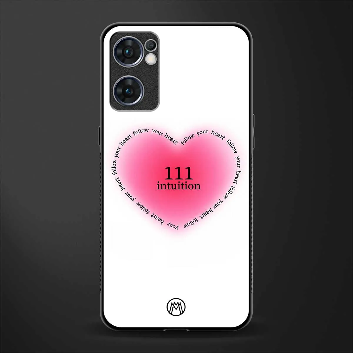 111 Intuition Phone Case for Oppo Reno7 5G | Glass Case