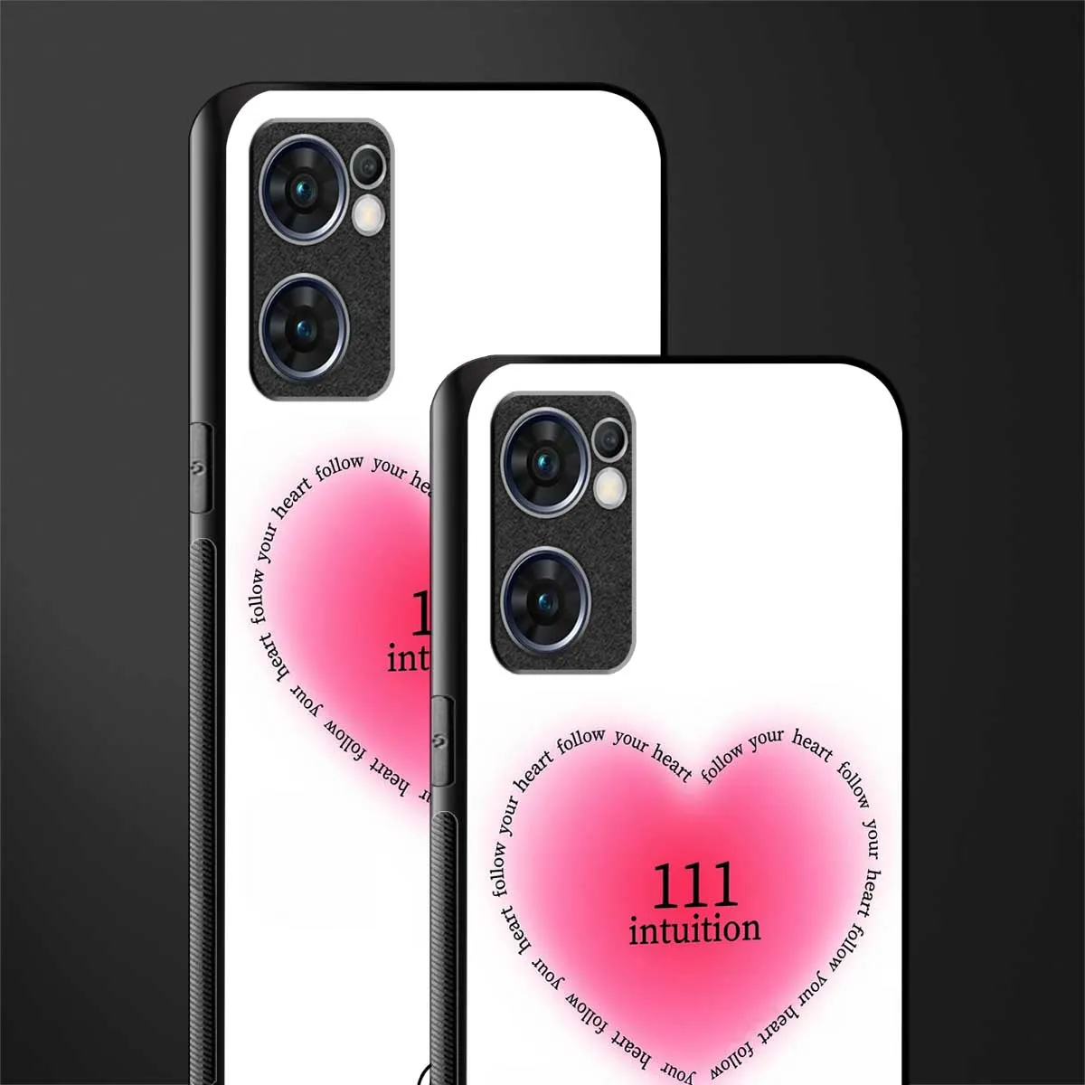 111 Intuition Phone Case for Oppo Reno7 5G | Glass Case