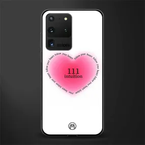 111 Intuition Phone Case for Samsung Galaxy S20 Ultra | Glass Case