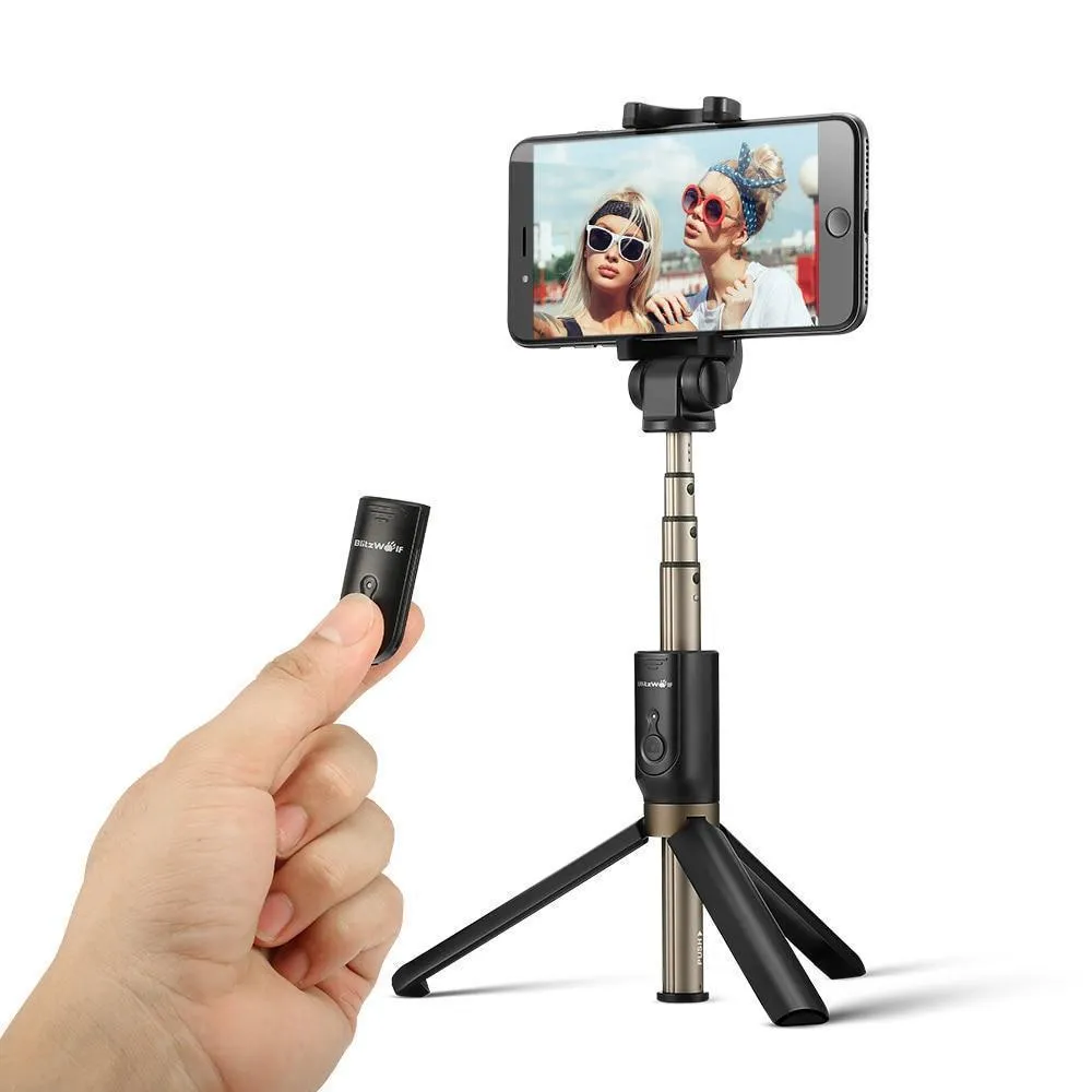 3 in 1 Wireless Bluetooth Selfie Stick Mini Tripod Extendable Monopod Universal For iPhone For Samsung Huawei