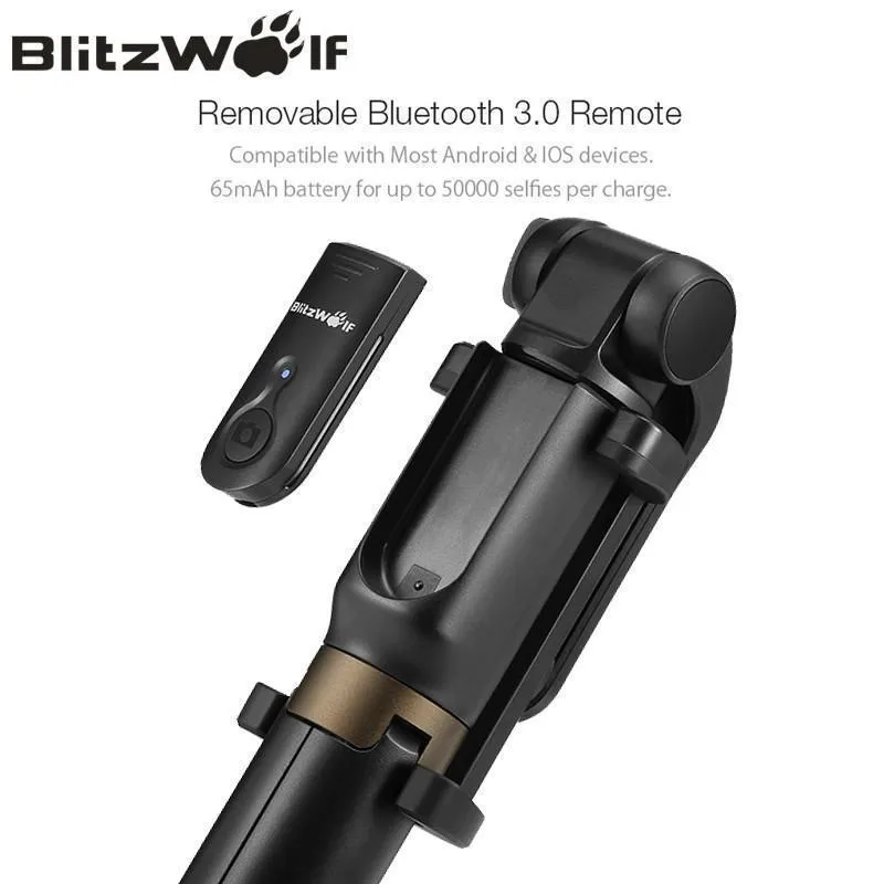 3 in 1 Wireless Bluetooth Selfie Stick Mini Tripod Extendable Monopod Universal For iPhone For Samsung Huawei