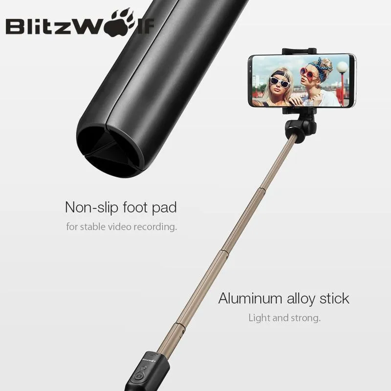 3 in 1 Wireless Bluetooth Selfie Stick Mini Tripod Extendable Monopod Universal For iPhone For Samsung Huawei