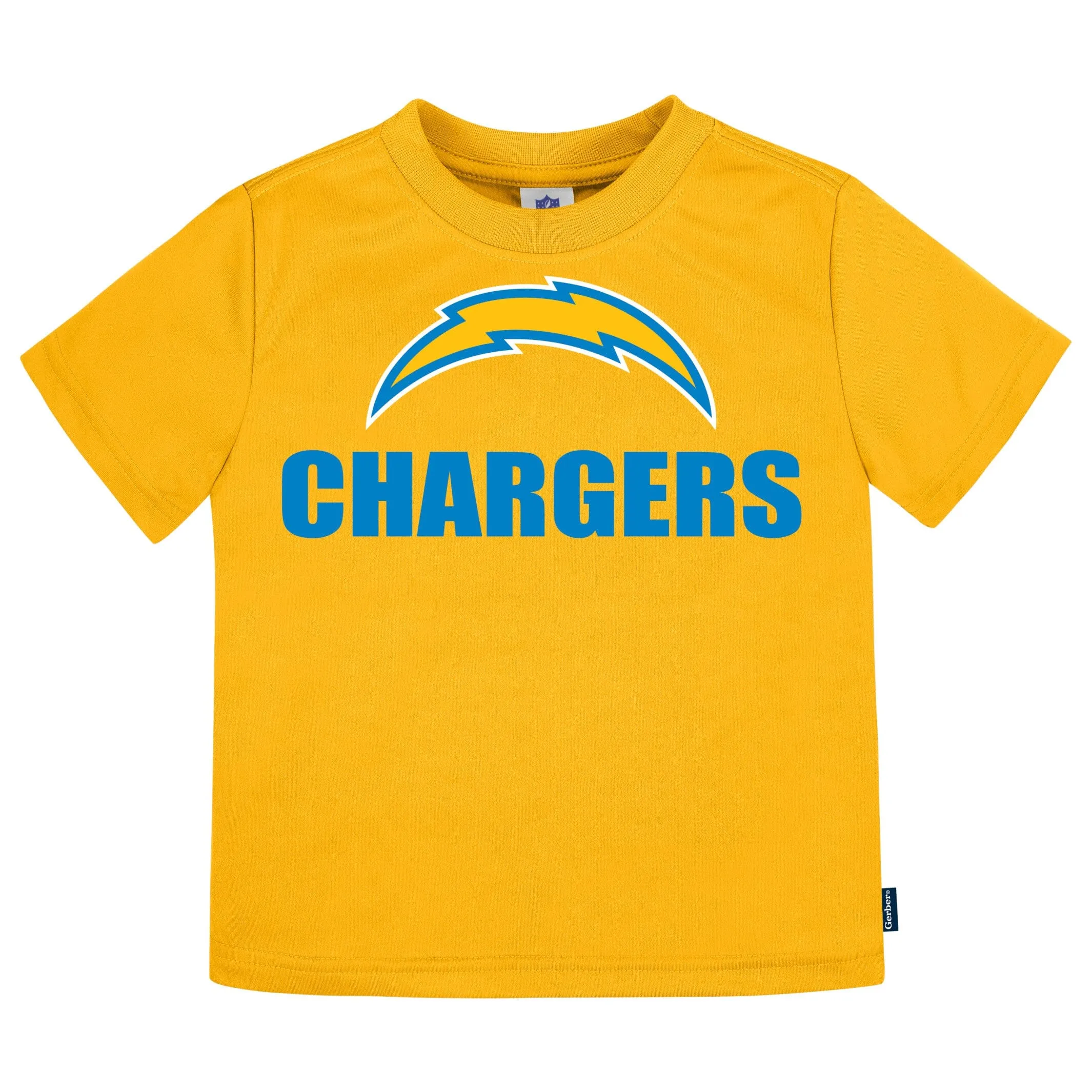 3-Pack Infant & Toddler Boys Chargers Short Sleeve Tees