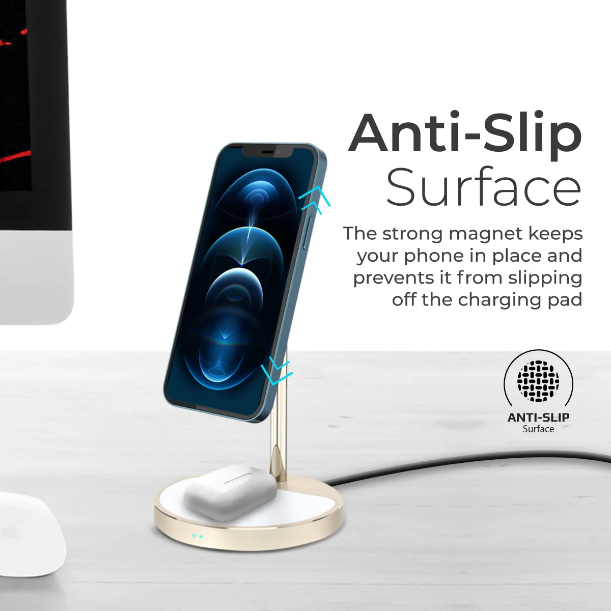 40W High Output Wireless Charging Station