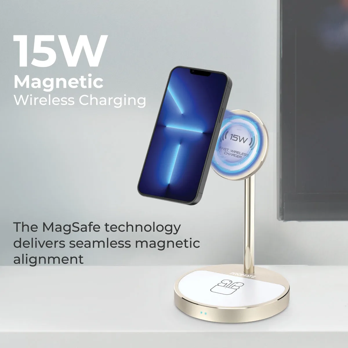 40W High Output Wireless Charging Station