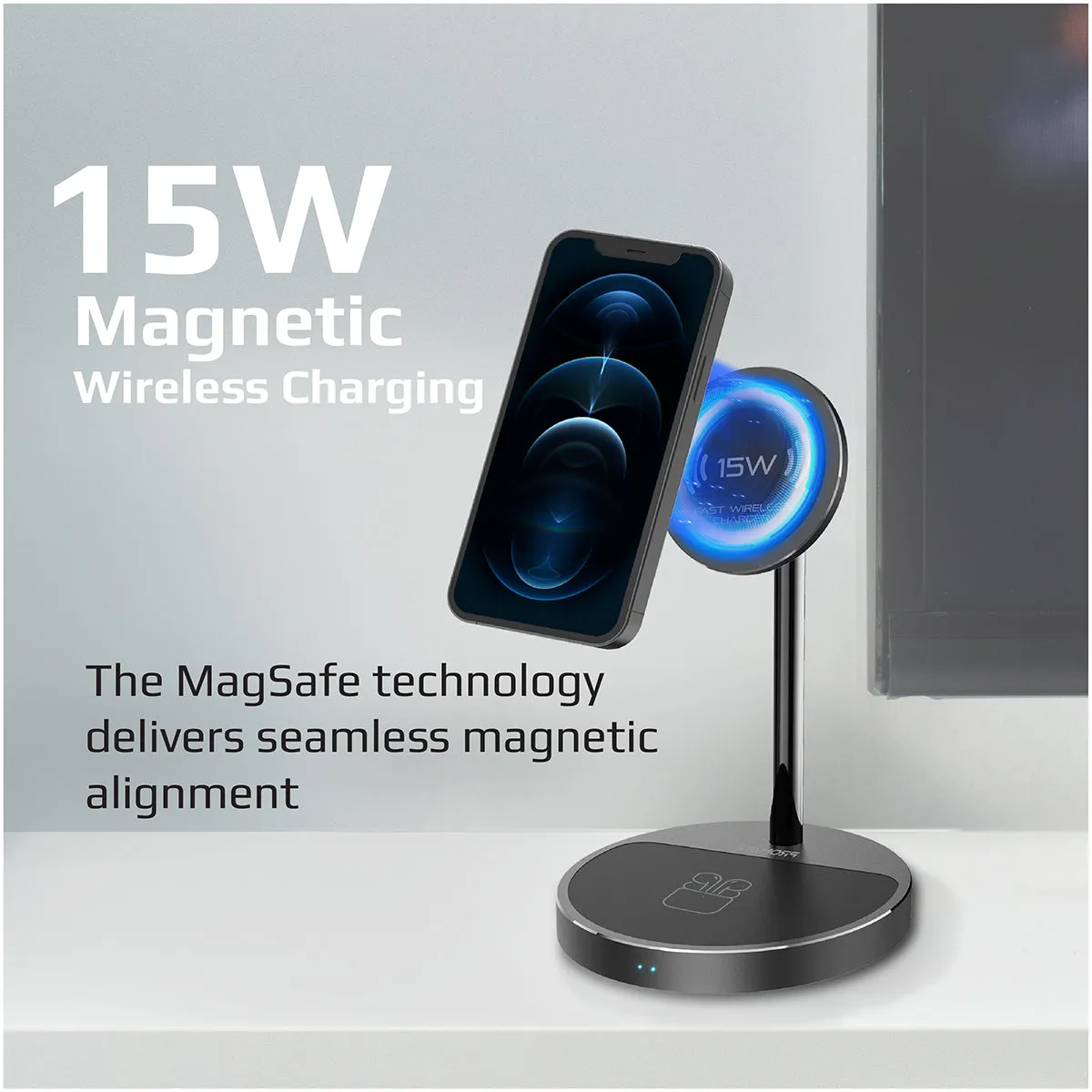 40W High Output Wireless Charging Station