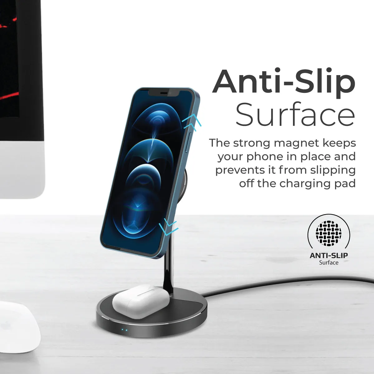 40W High Output Wireless Charging Station