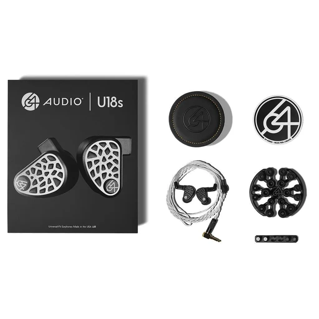 64 Audio U18S In-Ear Headphones - Open Box