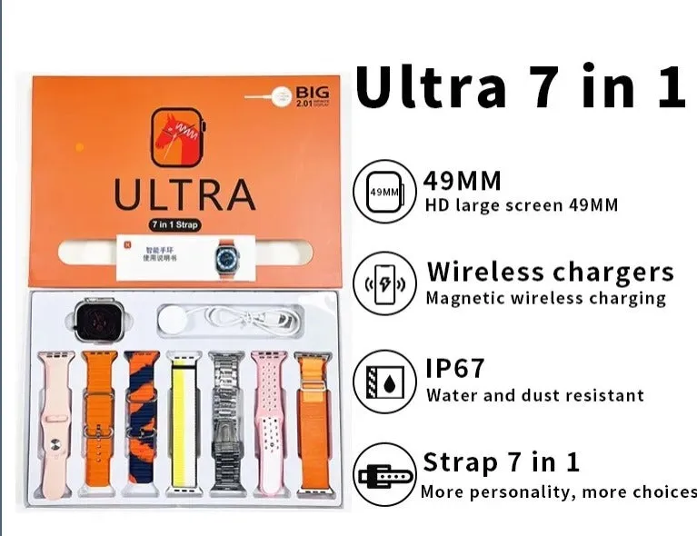 7 in 1 Ultra Smart Watch