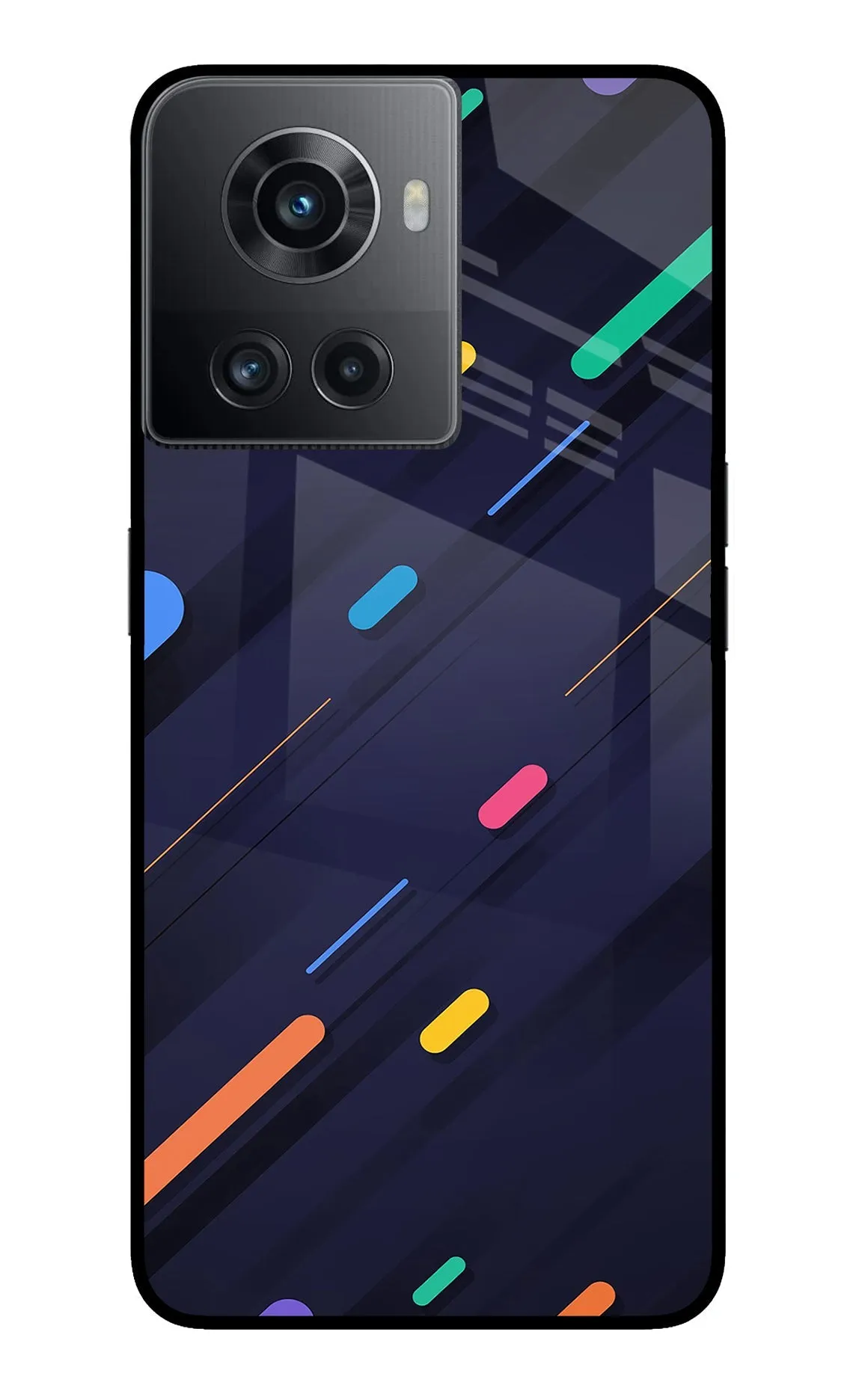 Abstract Design OnePlus 10R 5G Back Cover