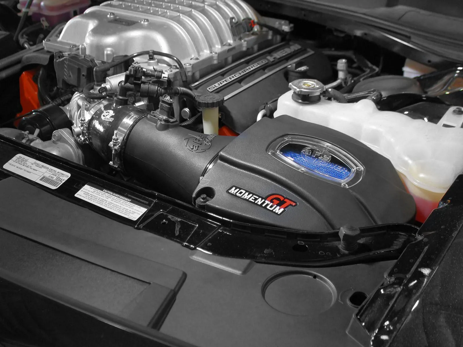 aFe Cold Air Intake Dodge Challenger/Charger SRT Hellcat (15-16) Momentum GT or Dual Air Filter