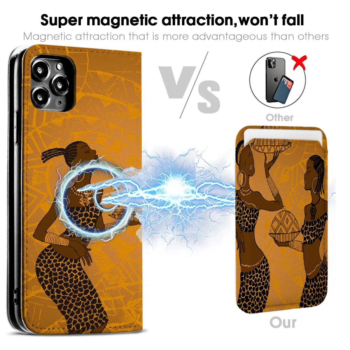 African Women iPhone Leather Case