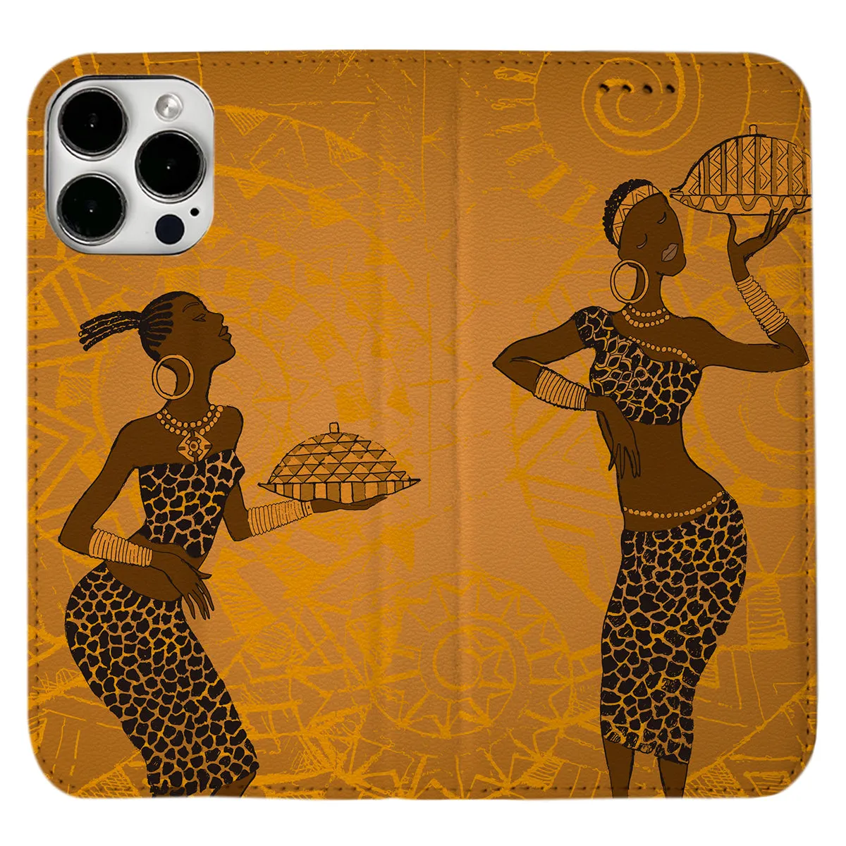 African Women iPhone Leather Case