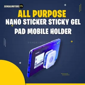 All Purpose Nano Sticker Sticky Gel Pad Mobile Holder