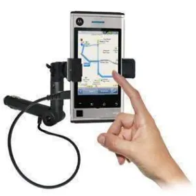 Amzer Lighter Socket Phone Mount with Charging & Case System