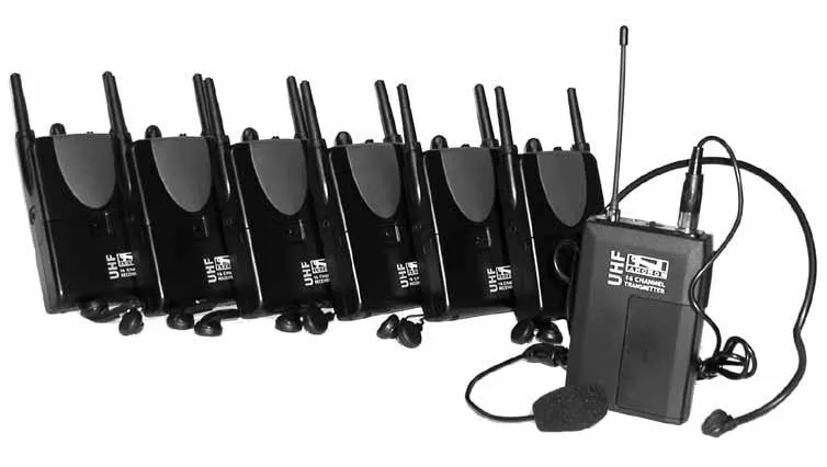 Anchor Tour-60 Wireless Assistive Listening UHF Tour Guide System