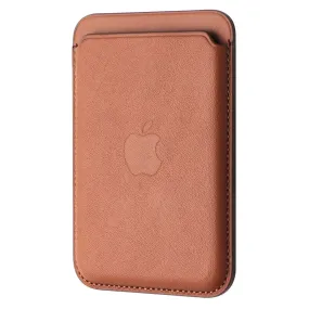 Apple Leather Wallet with MagSafe (for iPhone) - Saddle Brown (Previous Version)