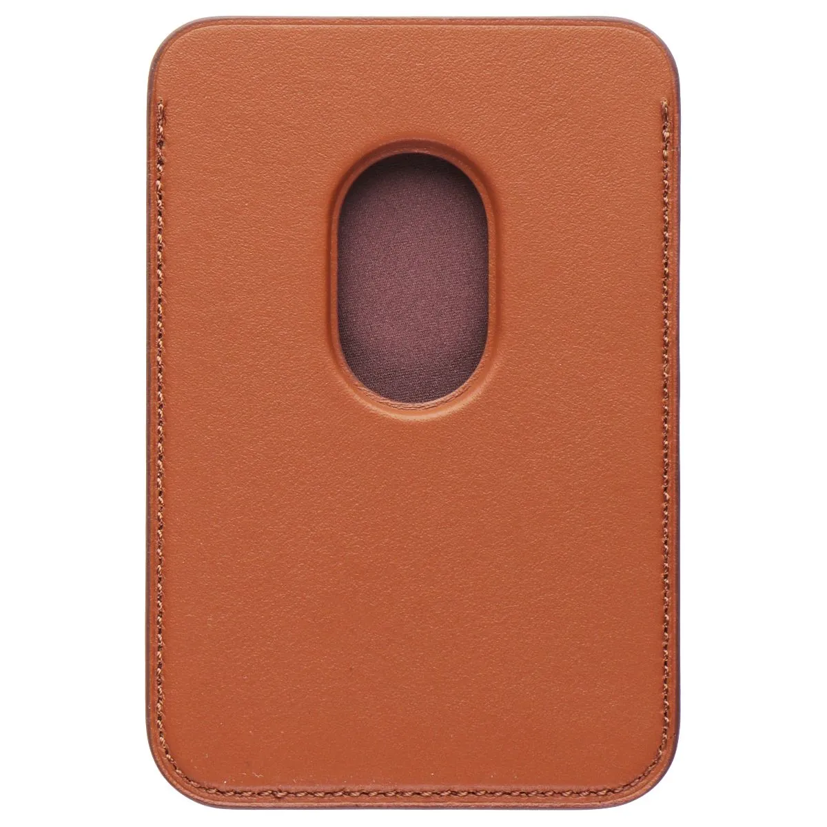 Apple Leather Wallet with MagSafe (for iPhone) - Saddle Brown (Previous Version)