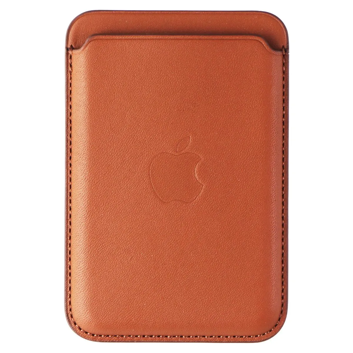 Apple Leather Wallet with MagSafe (for iPhone) - Saddle Brown (Previous Version)