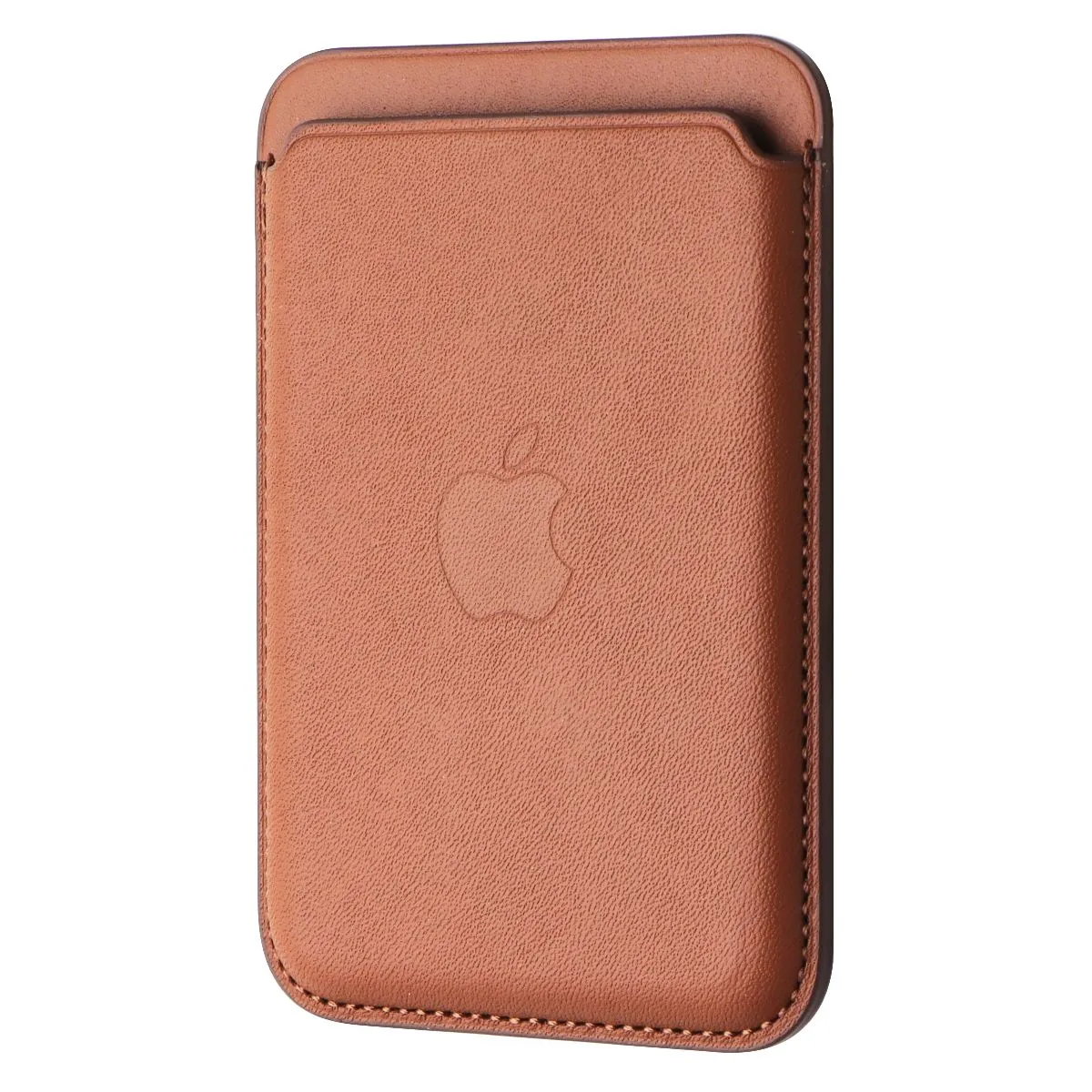 Apple Leather Wallet with MagSafe (for iPhone) - Saddle Brown (Previous Version)