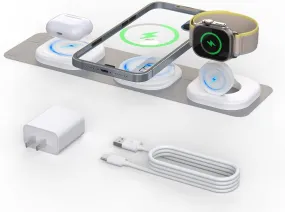 Apple Watch Series Wireless 3 in 1 Magnetic Wireless Charging Station