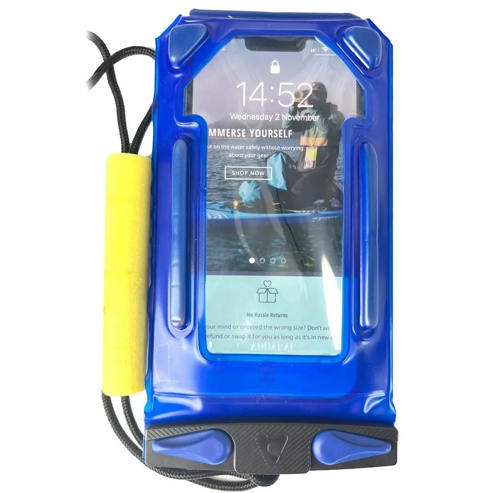 Aquapac Impact Floating Phone Case - Blue