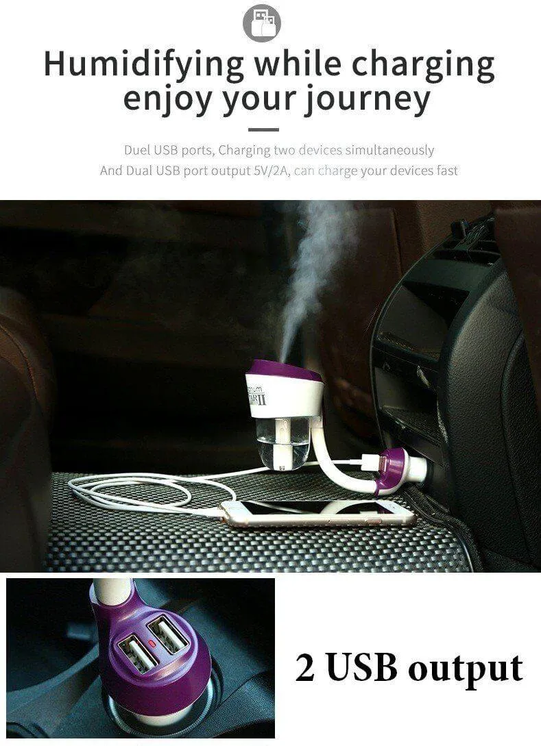 Aromatherapy Air Humidifier for Car