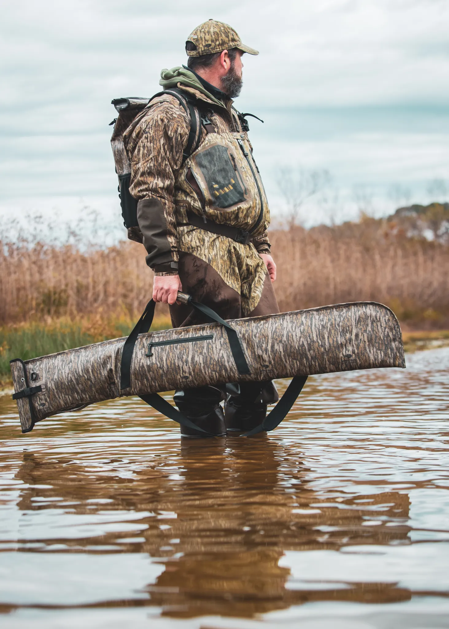 Auto-Sealing, Waterproof, Floating Shotgun Bag