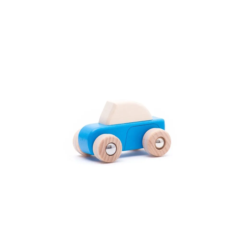 Bajo pull back car blue