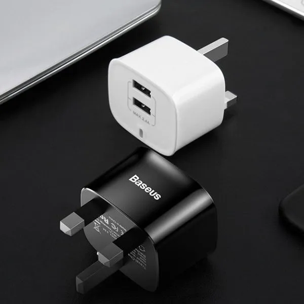 Baseus Funzi Dual USB Charger (UK)