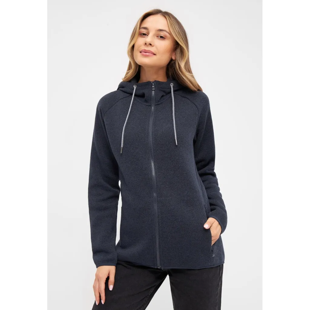 Bea Fleece Zip Jacket - Dark Navy