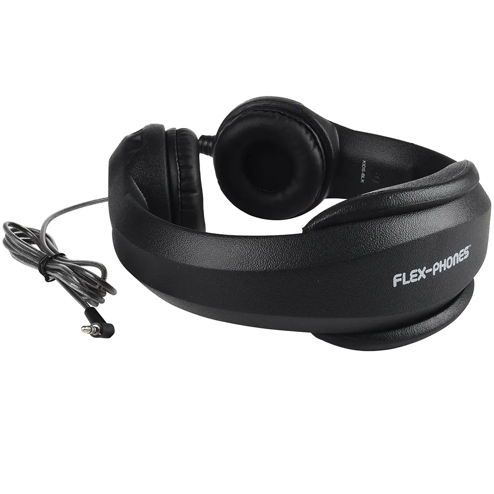 Black Flex-Phones™ Headphones