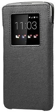 Blackberry DTEK60 Grey Black Smart Pocket Case Pouch ACC-63068-001