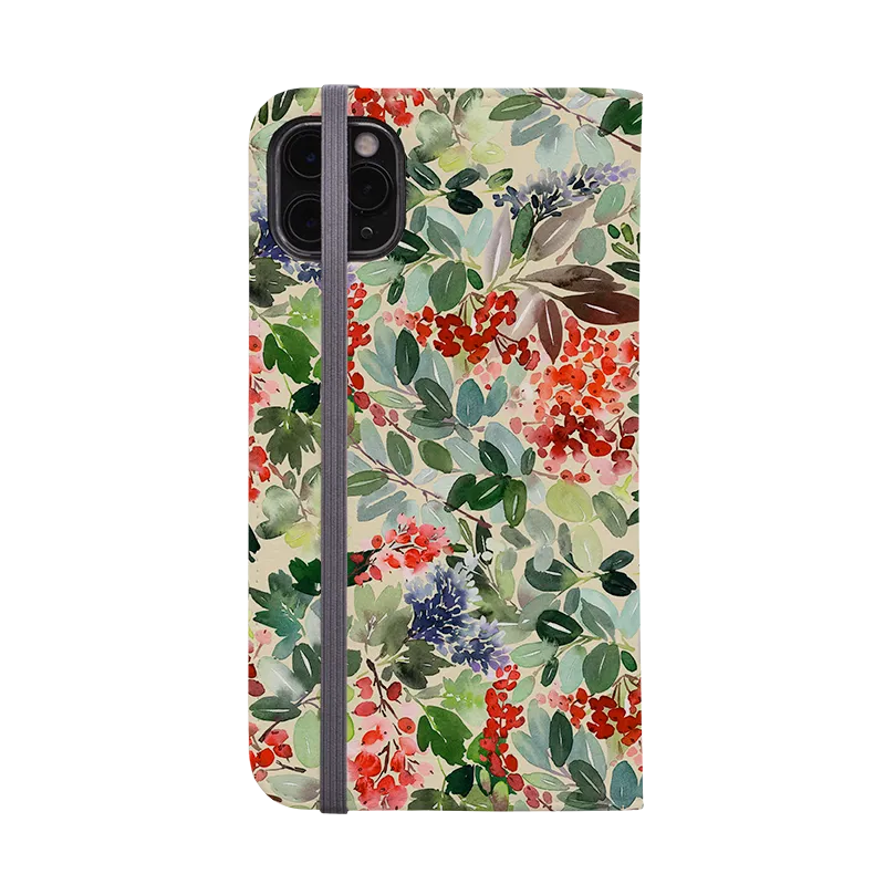 Blossom For Xmas Wallet Case