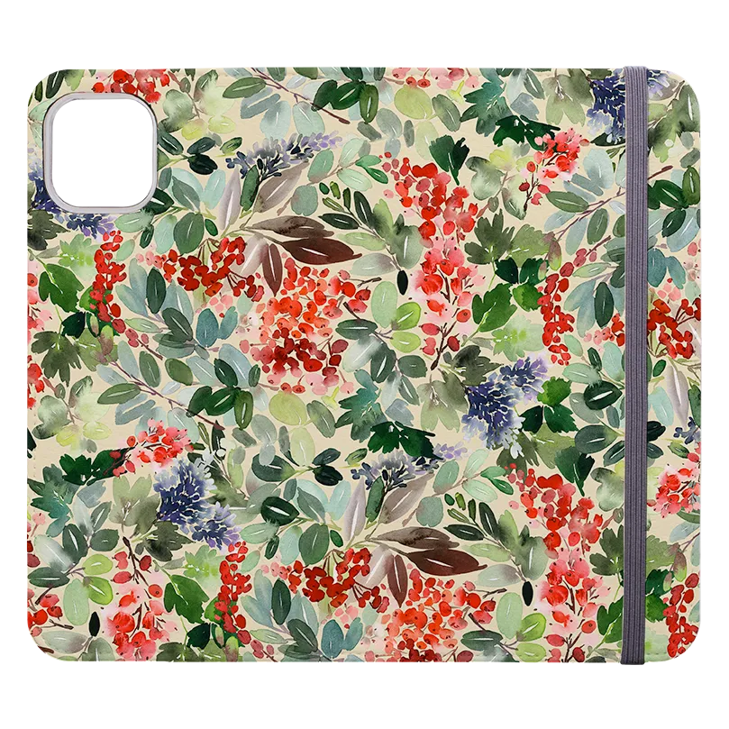 Blossom For Xmas Wallet Case