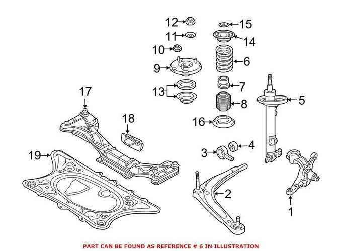 BMW Coil Spring – Front 31307838835