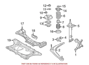 BMW Coil Spring – Front 31307838835