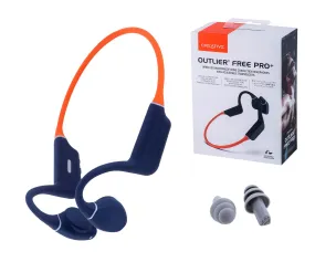 Bone Conduction Headphones Creative Outlier Free Pro  Wireless, Waterproof Orange