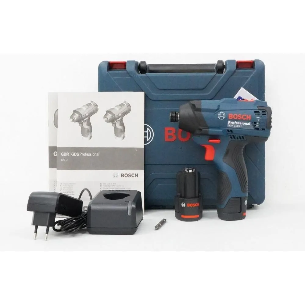 Bosch GDR 120 V-Li Cordless Impact Driver 100Nm 12V [Contractor's Choice]