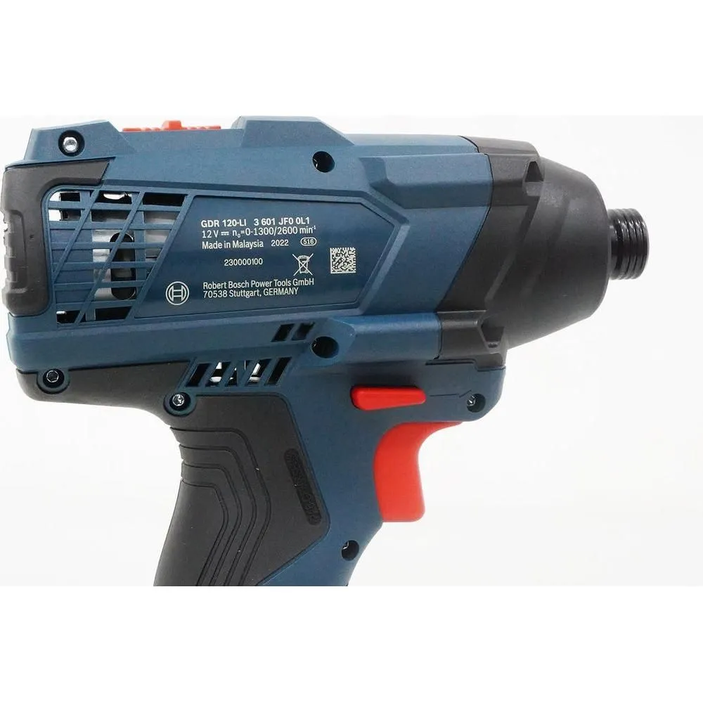 Bosch GDR 120 V-Li Cordless Impact Driver 100Nm 12V [Contractor's Choice]