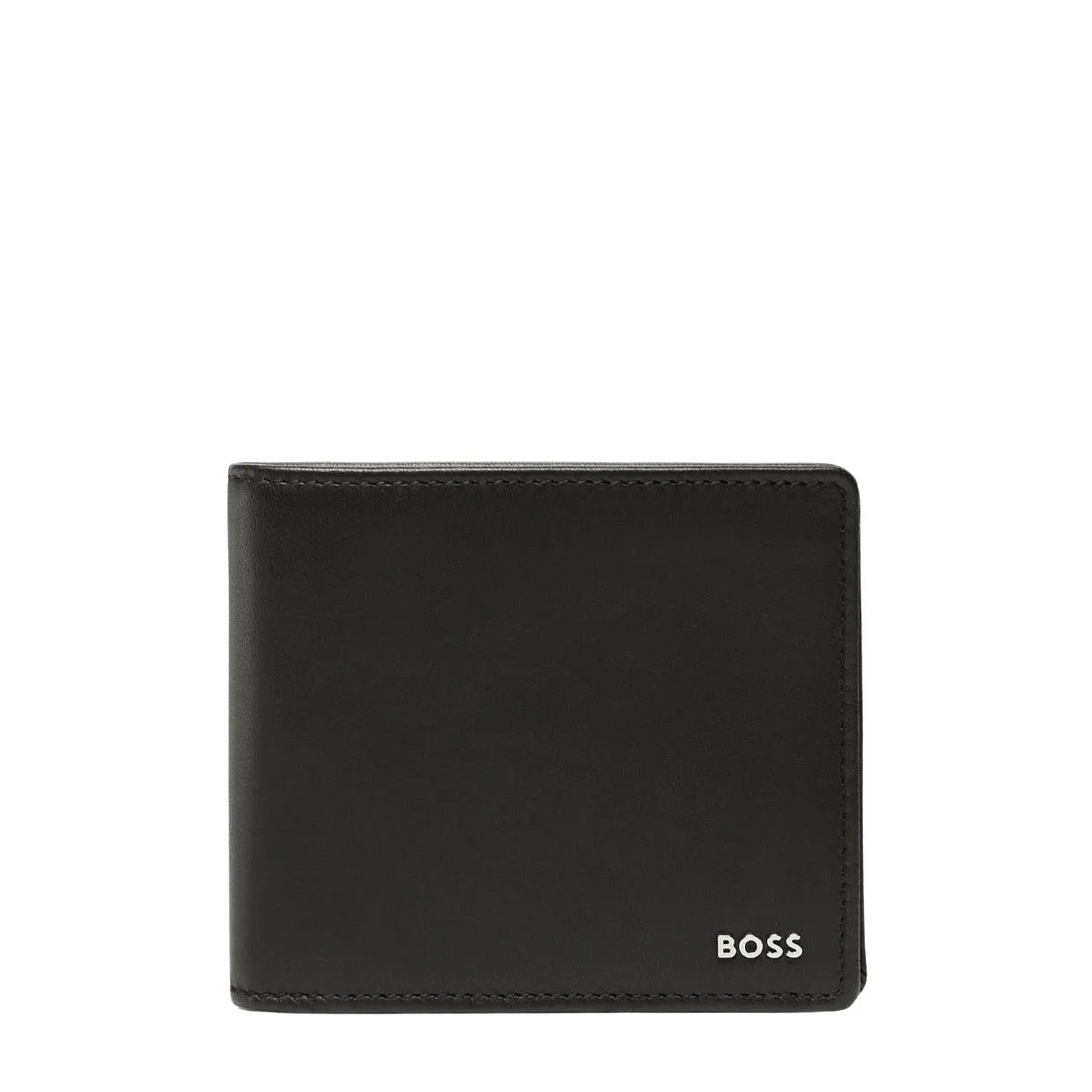 BOSS Metal Logo Card Case & Wallet Gift Set