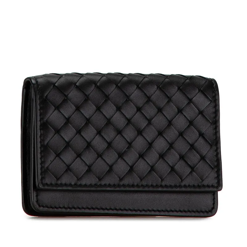 Bottega Veneta Intrecciato Leather Card Case