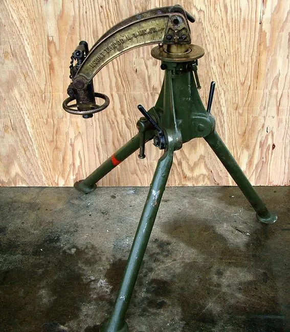 British Vickers MMG Tripod & Crosshead Mount: Late Model