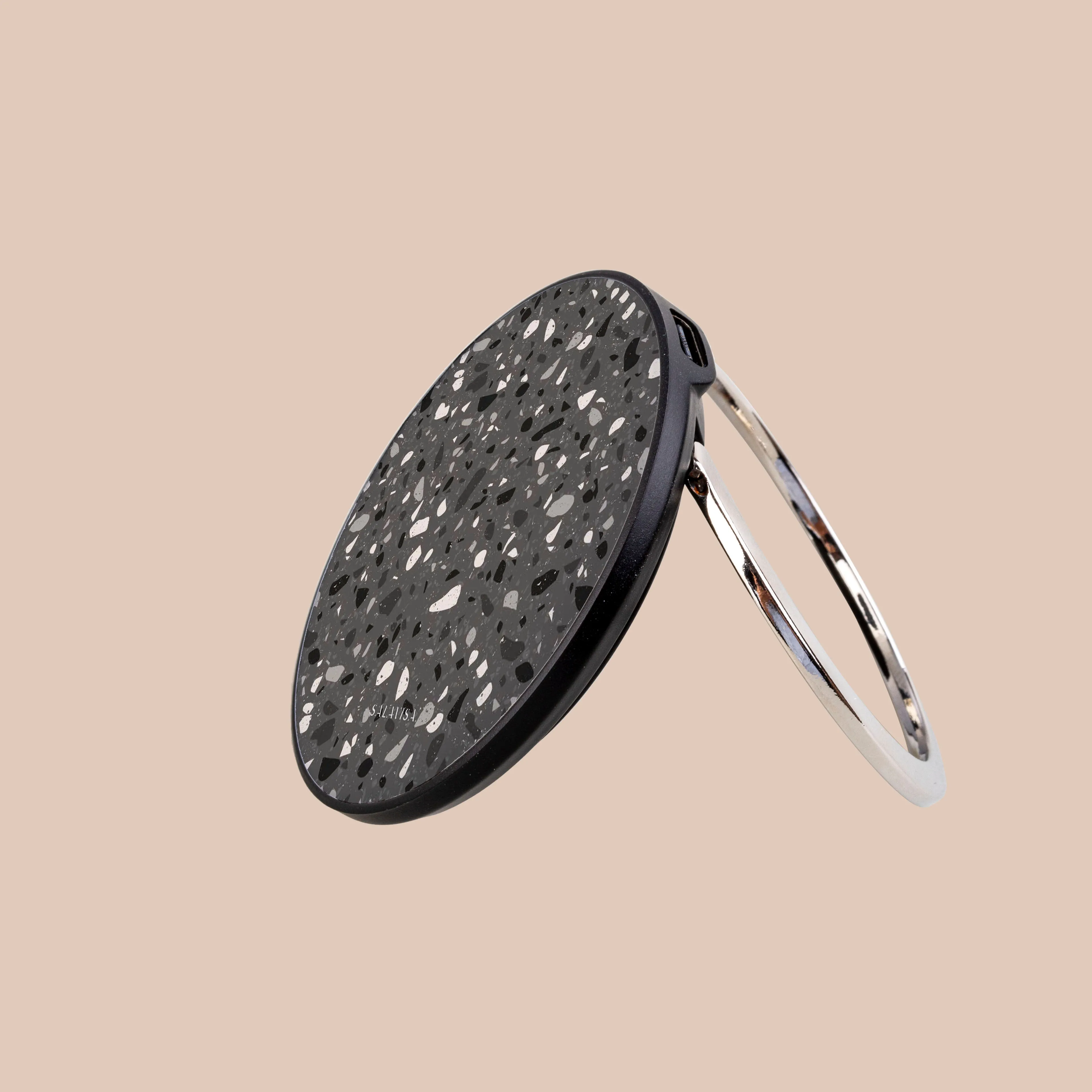 Brown Terrazzo Wireless Charger