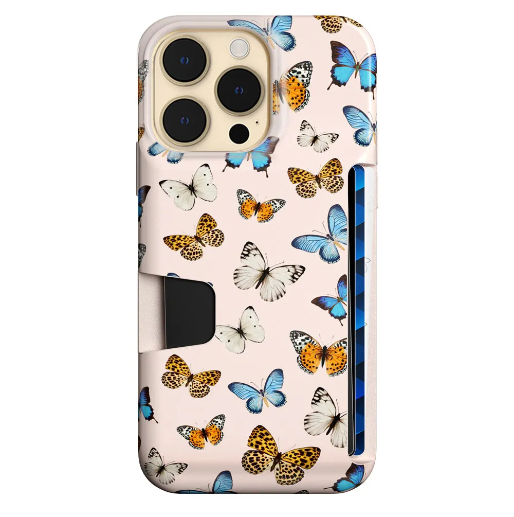 Butterfly iPhone Wallet Case