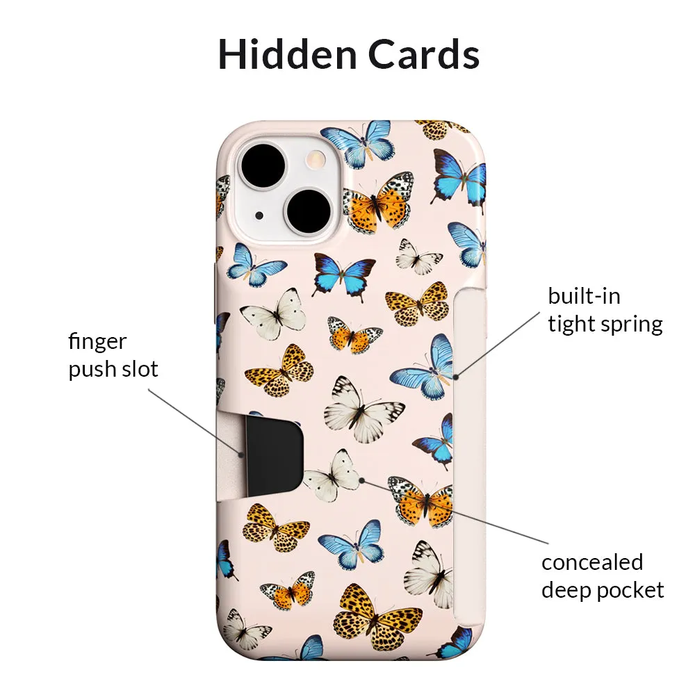 Butterfly iPhone Wallet Case