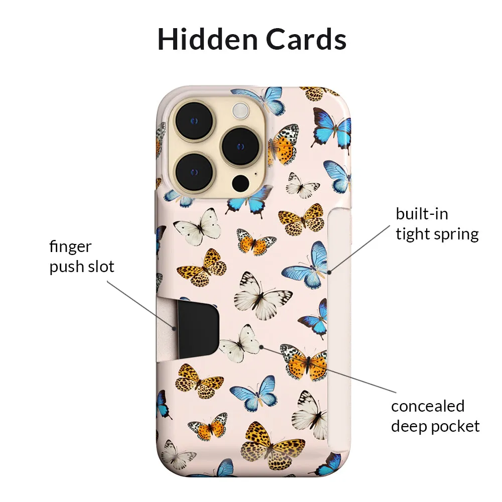 Butterfly iPhone Wallet Case