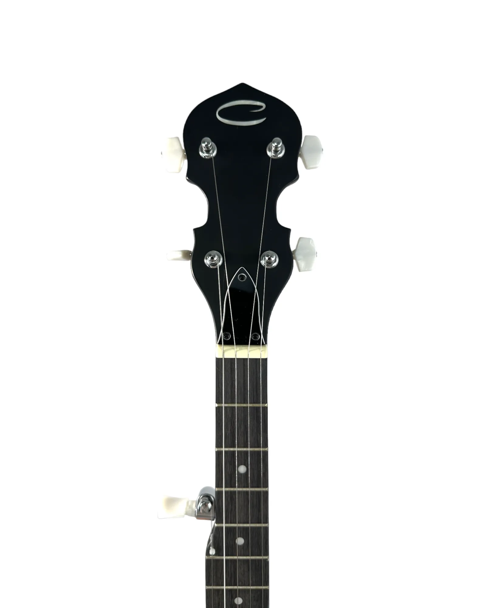 Caraya 5-String Open-Back Traveller Banjo - Black BJ30