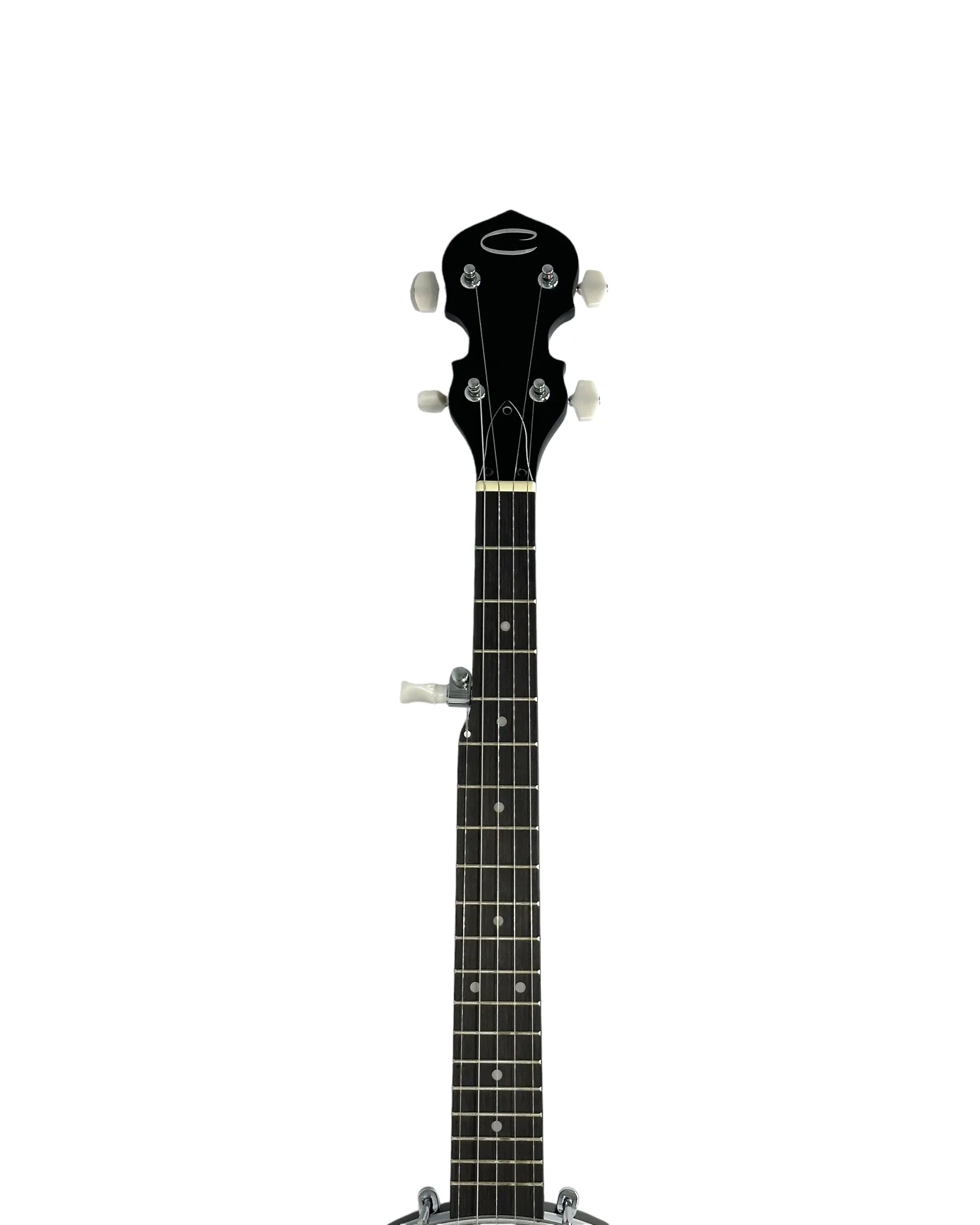 Caraya 5-String Open-Back Traveller Banjo - Black BJ30